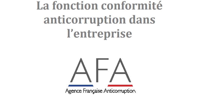 Guide pratique sur « La fonction conformité anticorruption dans l’entreprise ».