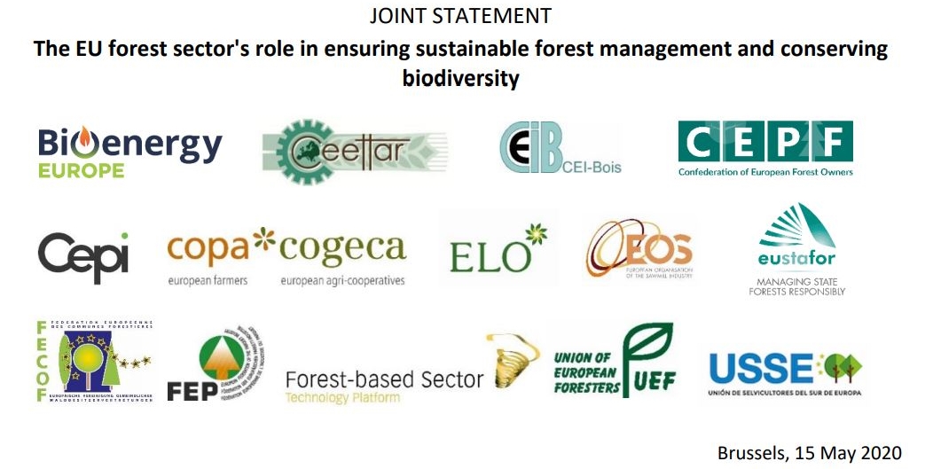 Déclaration commune de 12 organisations européennes de la filière bois pour le plan de relance post Covid-19
