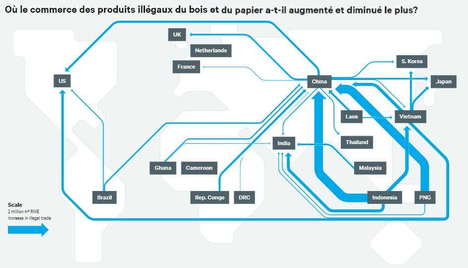 Fiches pays d’évaluation de la politique forestière (Chatham House)