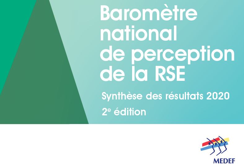 Deuxième édition du baromètre national de perception de la RSE en entreprise (2020)