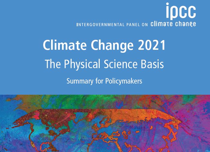 Rapport du GIEC ʺChangement climatique – 2021ʺ