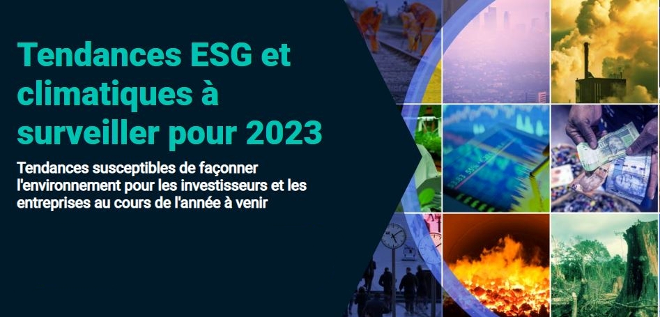 ʺESG and Climate Trends to Watch for 2023ʺ