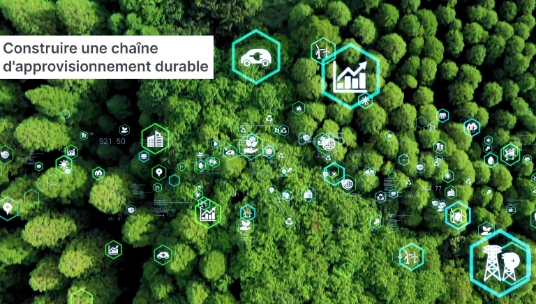 Construire une chaîne d’approvisionnement durable.