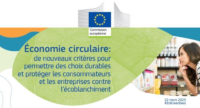 Projet de règlement UE : permettre des choix durables et mettre fin à l’écoblanchiment.