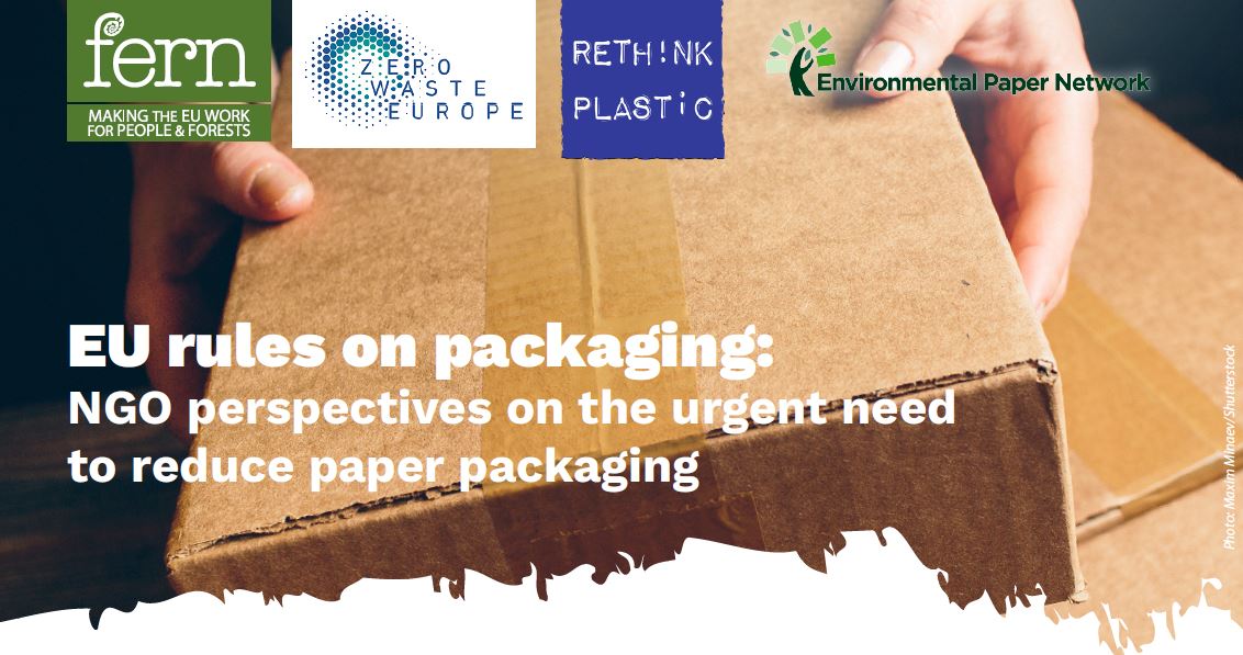 Réduction des emballages et déchets d’emballages dans l’UE.