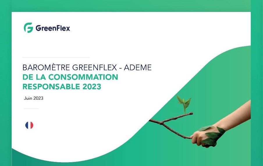 Baromètre de la Consommation Responsable 2023 est édité par GreenFlex-ADEME