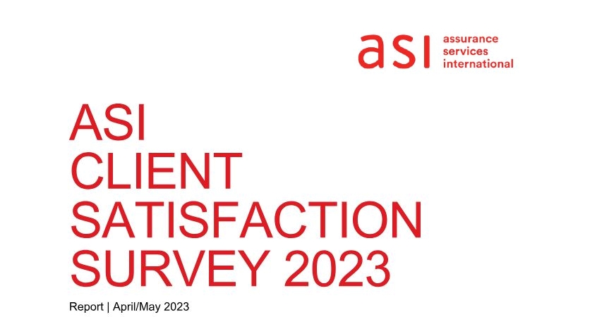 ASI publie son enquête de satisfaction clients 2023.
