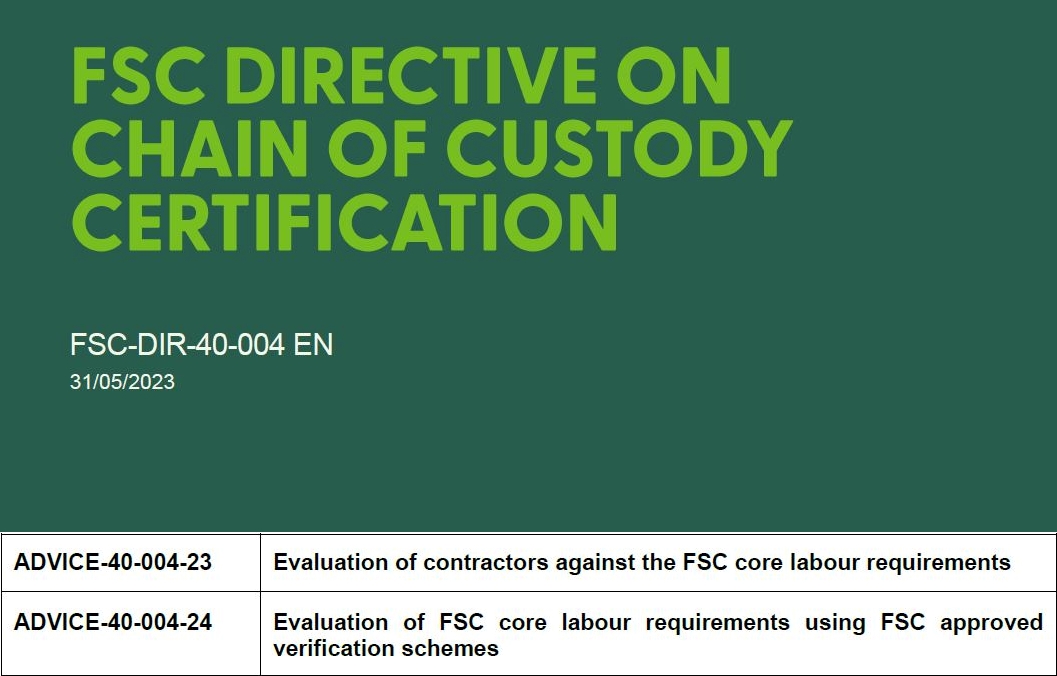 Le FSC renforce la vérification des sous-traitants aux exigences de l’OIT.