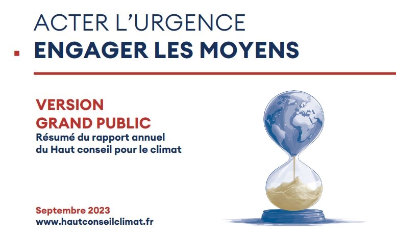 Le Haut Conseil pour le Climat publie un résumé grand public sur le changement climatique.