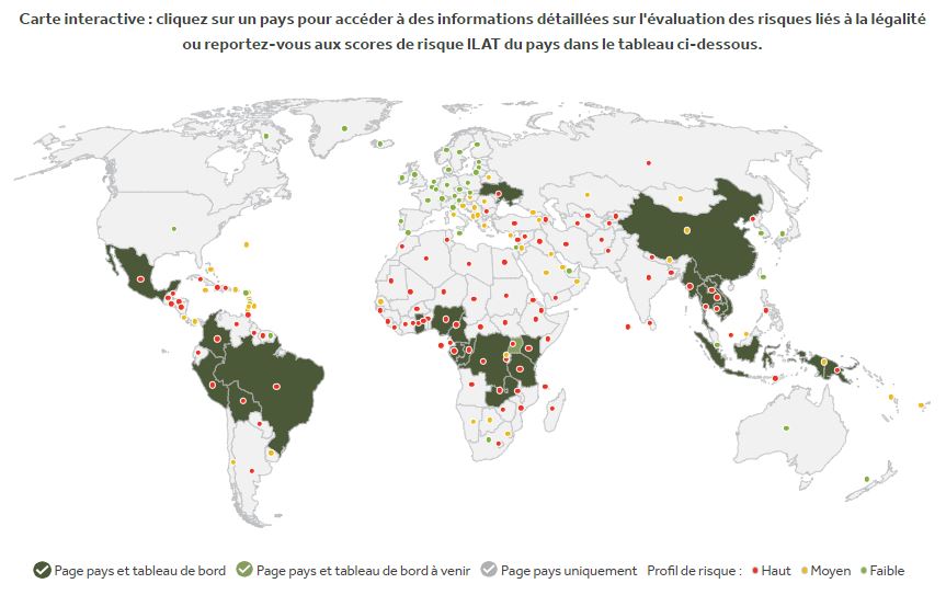 Un indicateur pour identifier le risque de l’exploitation illégale et du commerce associé : ILAT.