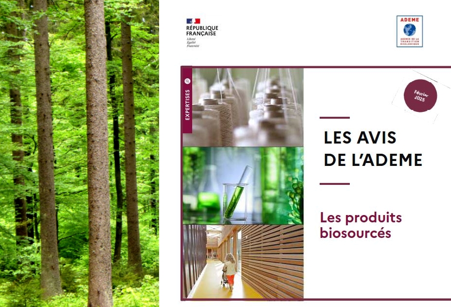 Informations de l’ADEME sur les produits « biosourcés ».