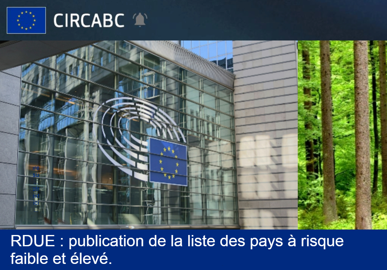 RDUE : la liste des pays est officiellement publiée par l’UE.