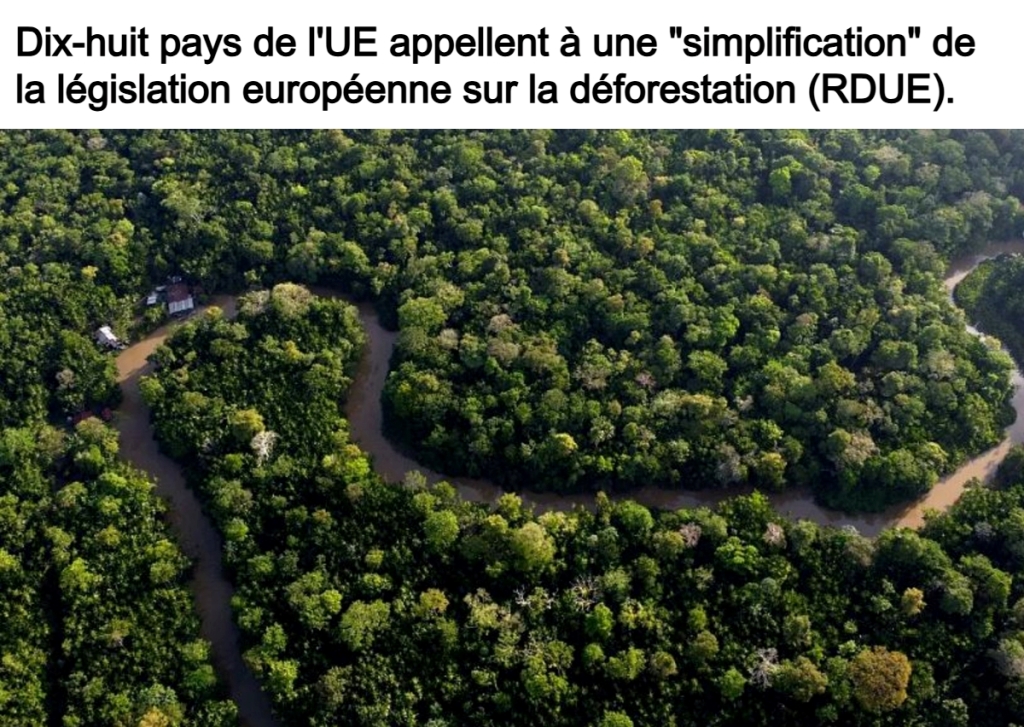 RDUE : 18 Ministres européens de l’Agriculture « bousculent » son application.
