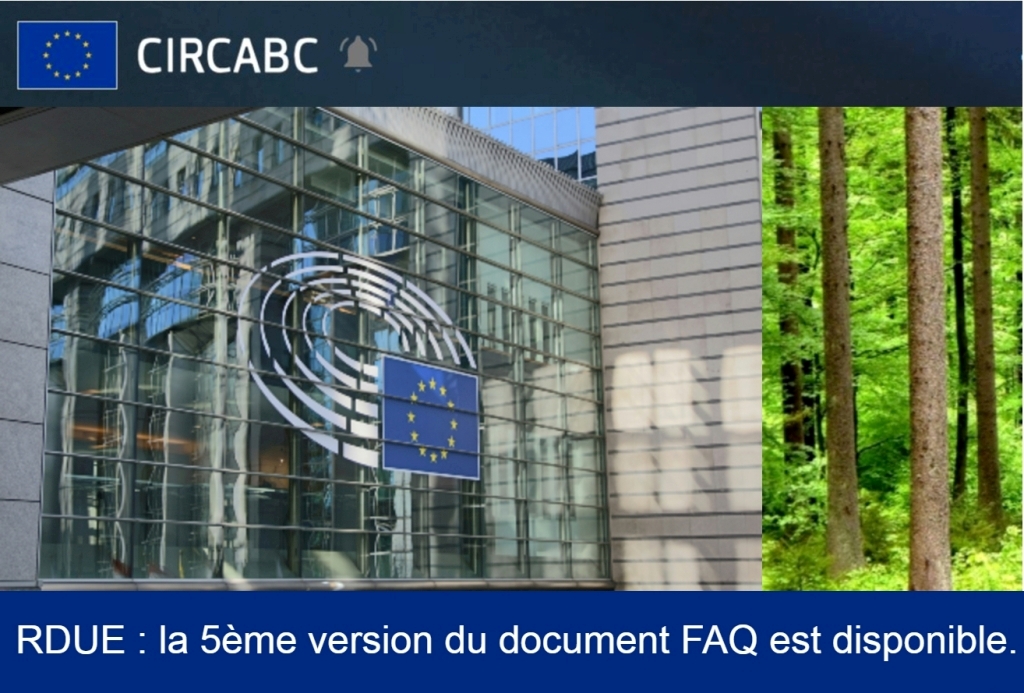 RDUE : la 5ème version de la FAQ est disponible.